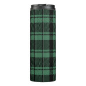 Bouteilles Isothermes Plaque verte et noire avec nom de monogramme (Dos)