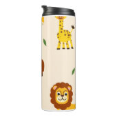 Bouteilles Isothermes Playful Illustrativ Animal Pattern (Tourné sur la droite)