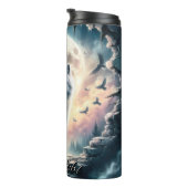 Bouteilles Isothermes Pleine lune Loup blanc (Tourné sur la droite)