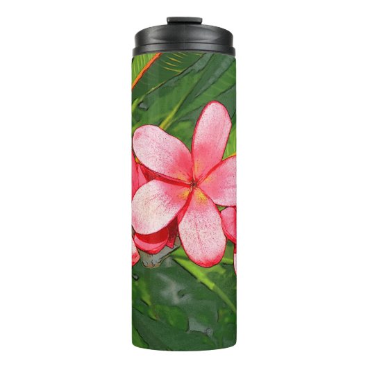 Bouteilles Isothermes Plumeria (Devant)