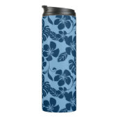 Bouteilles Isothermes PLUMÉRIE DE L'ÎLE (BLEU x 2) (Tourné sur la droite)