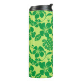 Bouteilles Isothermes PLUMÉRIE DE L'ÎLE (VERT x 2) (Tourné sur la gauche)