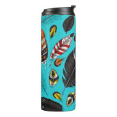 Bouteilles Isothermes Plumes colorées (Tourné sur la gauche)