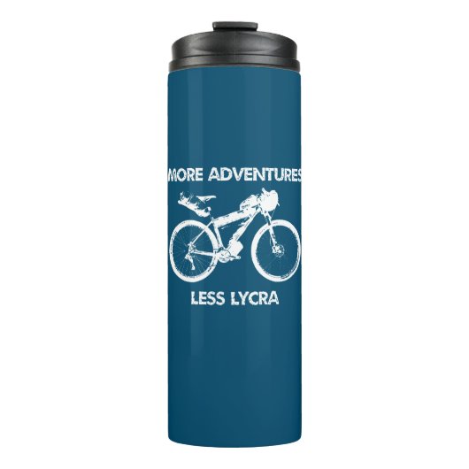 Bouteilles Isothermes Plus d'Aventures Moins Lycra Bikepacking (Devant)