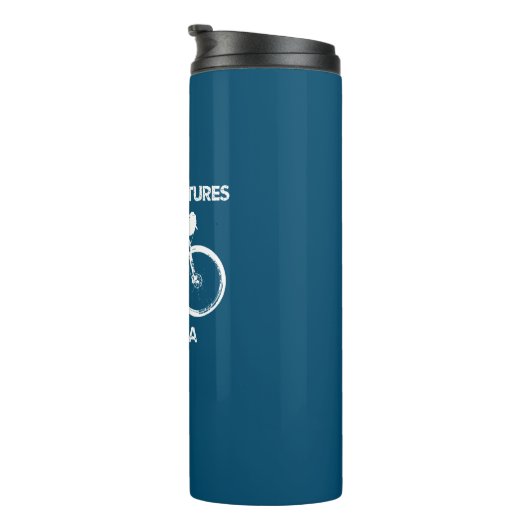 Bouteilles Isothermes Plus d'Aventures Moins Lycra Bikepacking (Tourné sur la droite)