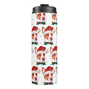 Bouteilles Isothermes Podengo Chien race portugais Étoiles de Noël