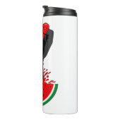 Bouteilles Isothermes Poing de résistance palestinienne sur le symbole d (Tourné sur la droite)