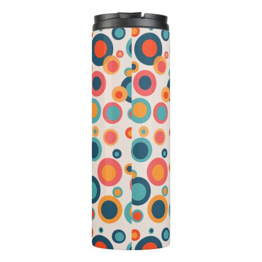 Bouteilles Isothermes Points Abstraits colorés (Dos)