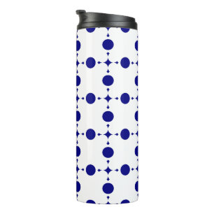 Bouteilles Isothermes Points bleus de marine, Motif à pois, Pois