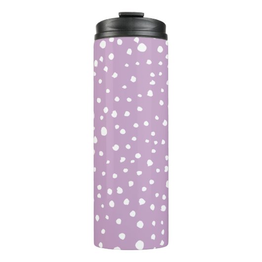 Bouteilles Isothermes Points Dalmatiens Lilac, Points Dalmatiens, Pots D (Devant)