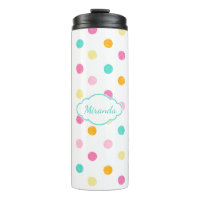 Points de scintillement multicolores avec monogram