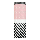 Bouteilles Isothermes Points mignons et bandes (Dos)