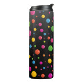 Bouteilles Isothermes Points multicolores brillants (Tourné sur la gauche)