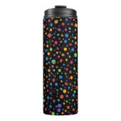 Bouteilles Isothermes Points multicolores brillants (Devant)