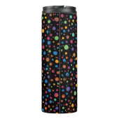 Bouteilles Isothermes Points multicolores brillants (Dos)