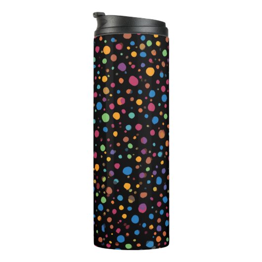 Bouteilles Isothermes Points multicolores brillants (Tourné sur la droite)