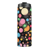 Bouteilles Isothermes Points multicolores brillants (Devant)