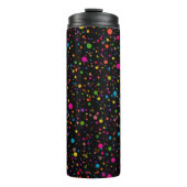 Bouteilles Isothermes Points multicolores brillants (Devant)