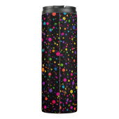 Bouteilles Isothermes Points multicolores brillants (Dos)
