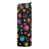 Bouteilles Isothermes Points multicolores brillants (Tourné sur la gauche)