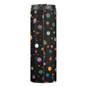 Bouteilles Isothermes Points multicolores brillants (Dos)
