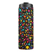 Bouteilles Isothermes Points multicolores brillants (Devant)