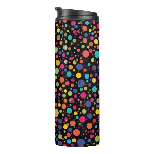 Bouteilles Isothermes Points multicolores brillants (Tourné sur la droite)