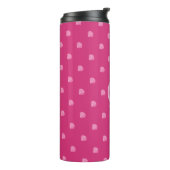 Bouteilles Isothermes Points roses-Coquillages- (Tourné sur la gauche)