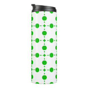 Bouteilles Isothermes Points verts en pois, motif à pois, pois, pointill