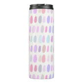 Bouteilles Isothermes points violet rose motif chic féminin mignon (Dos)