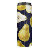 Bouteilles Isothermes Poire mûre, arrière - plan noir, jardin (Dos)