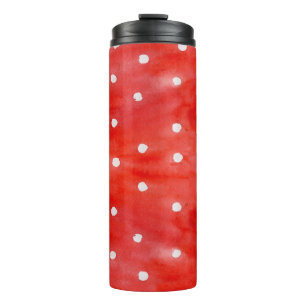 Bouteilles Isothermes Pois rouges motifs imperméables