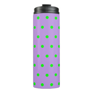 Bouteilles Isothermes Pois verts pourpres
