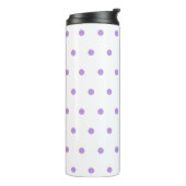 Bouteilles Isothermes Pois violets (Tourné sur la gauche)