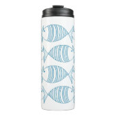 Bouteilles Isothermes Poisson bleu marine (Devant)