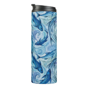 Bouteilles Isothermes Poisson Bleu Mystique Flowing Harmony