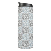 Bouteilles Isothermes Poisson design motif avec 2 tons couleur 01 (Tourné sur la droite)