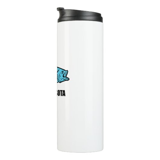 Bouteilles Isothermes Poisson Minnesota (Tourné sur la droite)