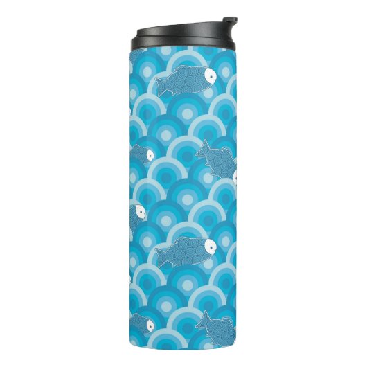 Bouteilles Isothermes Poissons (Tourné sur la gauche)