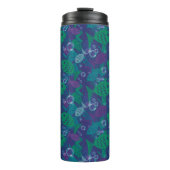 Bouteilles Isothermes Poissons et bulles Vibrant Reef Motif (Devant)