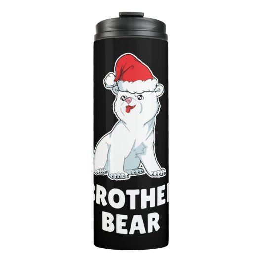 Bouteilles Isothermes Polar Bear Christmas - Xmas Brother Gift (Devant)