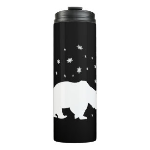 Bouteilles Isothermes Polar Bear in the Snow