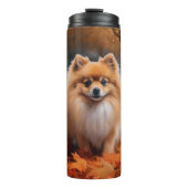 Bouteilles Isothermes Poméranie en automne Feuilles Automne Inspire (Devant)