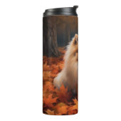 Bouteilles Isothermes Poméranie en automne Feuilles Automne Inspire (Tourné sur la gauche)