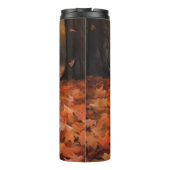 Bouteilles Isothermes Poméranie en automne Feuilles Automne Inspire (Dos)