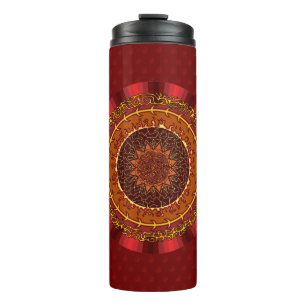 Bouteilles Isothermes Pommeau thermique Mandala