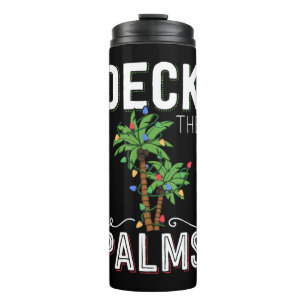 Bouteilles Isothermes Pont The Palms Tropical Hawaii Christmas Palm