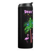 Bouteilles Isothermes Pont The Palms Tropical Pink Flamingos Palm Tree (Tourné sur la gauche)