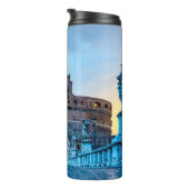 Bouteilles Isothermes Ponte Sant'Angelo à l'aube - Rome Italie (Tourné sur la droite)