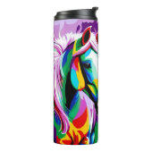 Bouteilles Isothermes Pony coloré (Tourné sur la gauche)